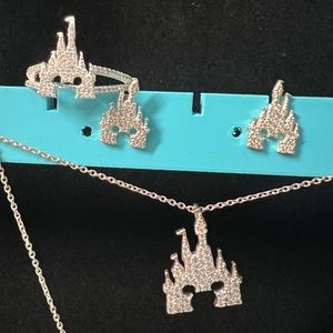Disney Castle Jewelry Set